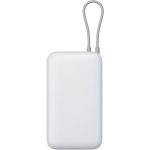 Внешний аккумулятор Xiaomi Power Bank 20000mAh Integrated Cable Серый (Light Gray)