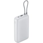 Внешний аккумулятор Xiaomi Power Bank 20000mAh Integrated Cable Серый (Light Gray)