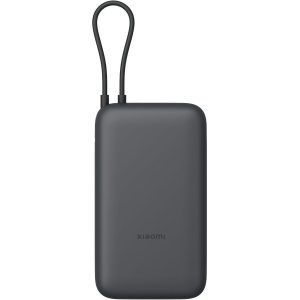 Внешний аккумулятор Xiaomi Power Bank 20000mAh Integrated Cable Черный (Dark Gray)