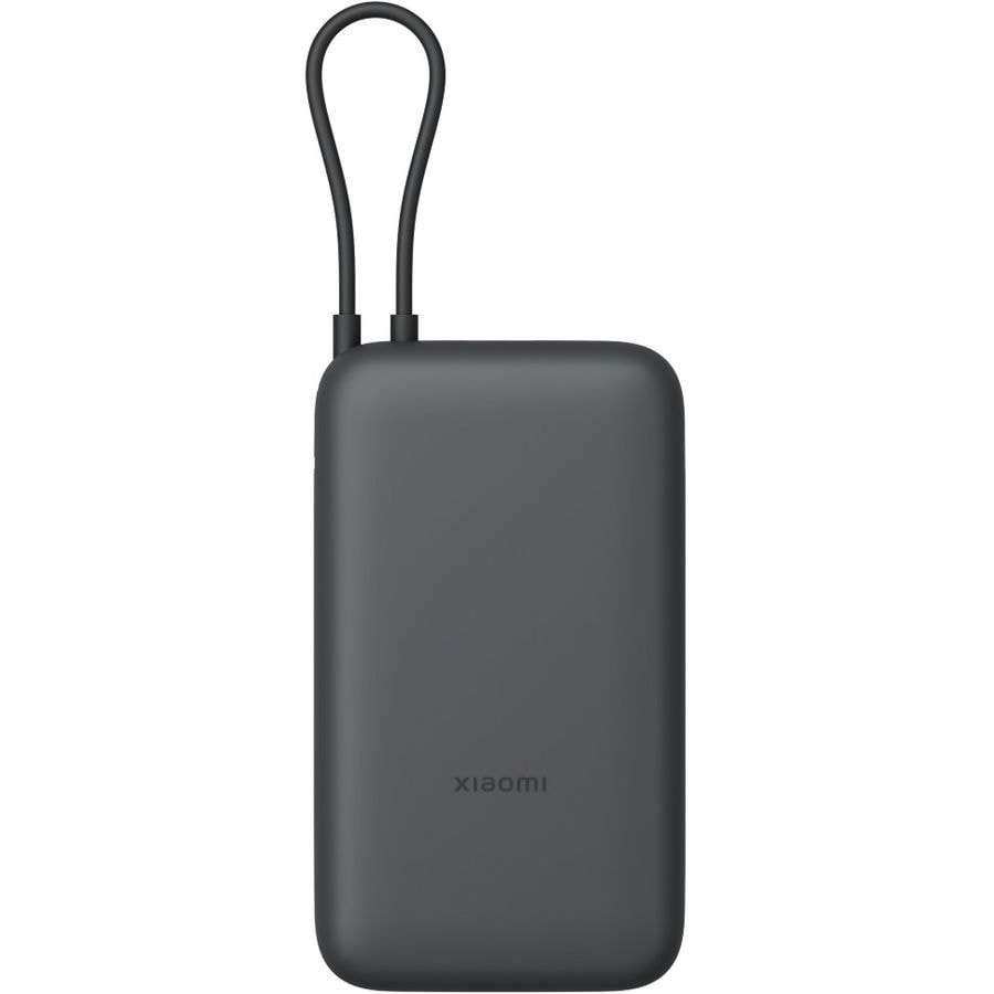 Внешний аккумулятор Xiaomi Power Bank 20000mAh Integrated Cable Черный (Dark Gray)