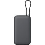 Внешний аккумулятор Xiaomi Power Bank 20000mAh Integrated Cable Черный (Dark Gray)