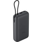 Внешний аккумулятор Xiaomi Power Bank 20000mAh Integrated Cable Черный (Dark Gray)