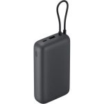 Внешний аккумулятор Xiaomi Power Bank 20000mAh Integrated Cable Черный (Dark Gray)