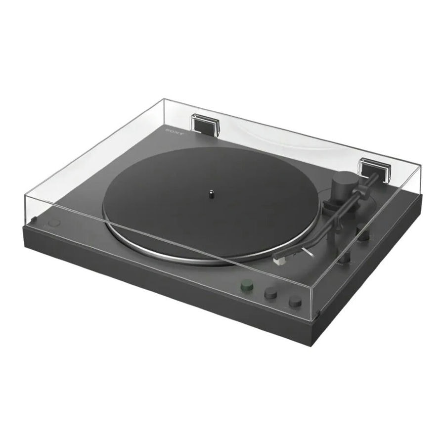 Виниловый проигрыватель Sony PS-LX3BT Черный