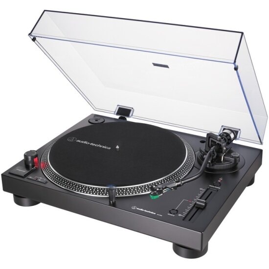 Виниловый проигрыватель Audio-Technica AT-LP120X-USB Черный