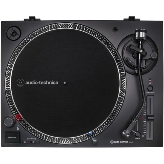 Виниловый проигрыватель Audio-Technica AT-LP120X-USB Черный