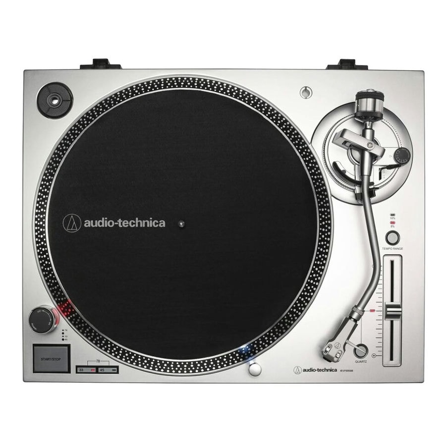 Виниловый проигрыватель Audio-Technica AT-LP120X-USB Серебристый