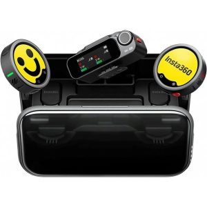 Беспроводной микрофон Insta360 Mic Pro (2 TX + 1 RX + Charging Case)
