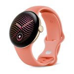 Умные часы Google Pixel Watch 5 41mm Wi-Fi Золотой/Розовый (Warm Gold/Coral)