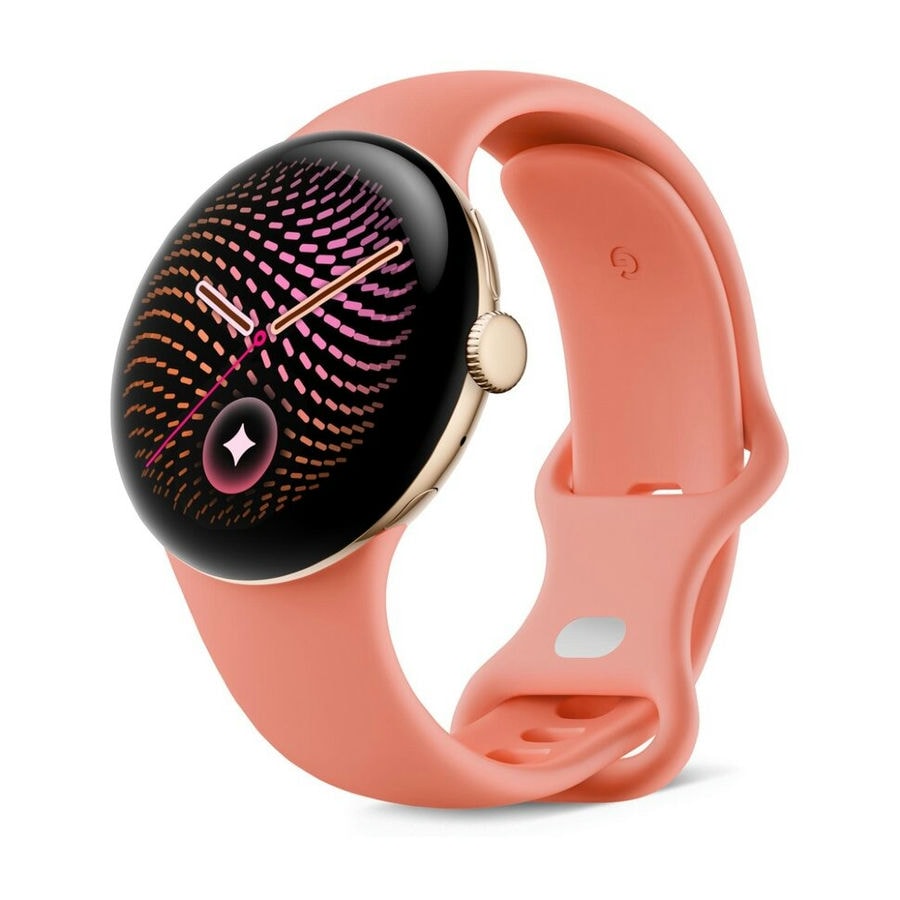 Умные часы Google Pixel Watch 5 41mm Wi-Fi Золотой/Розовый (Warm Gold/Coral)