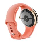 Умные часы Google Pixel Watch 5 41mm Wi-Fi Золотой/Розовый (Warm Gold/Coral)