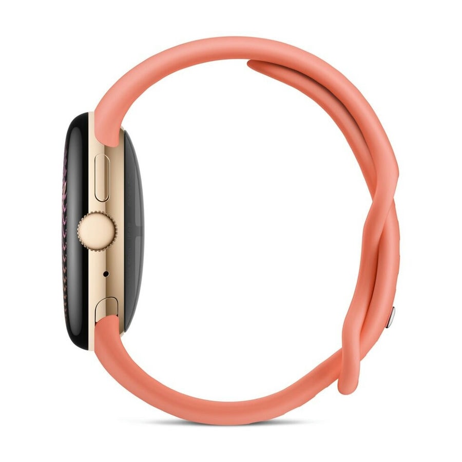 Умные часы Google Pixel Watch 5 41mm Wi-Fi Золотой/Розовый (Warm Gold/Coral)