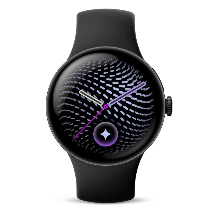 Умные часы Google Pixel Watch 5 45mm Wi-Fi Черный (Dark Anthracite/Obsidian)