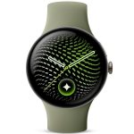 Умные часы Google Pixel Watch 5 45mm Wi-Fi Золотой/Зеленый (Pyrite/Hazel)
