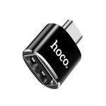 Адаптер переходник HOCO UA5 OTG Type-C на USB Черный
