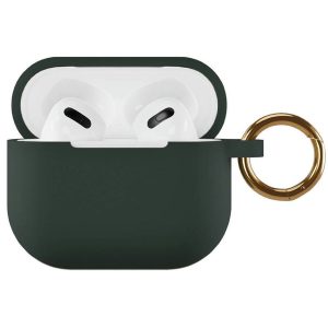 Чехол для наушников VLP Silicone Case Soft Touch для AirPods 3 Dark Green