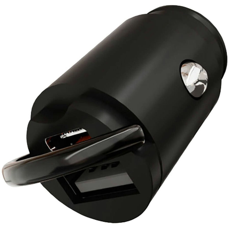 Автомобильное зарядное устройство VLP С-Power 38W USB-C+USB-A PD QC Черный