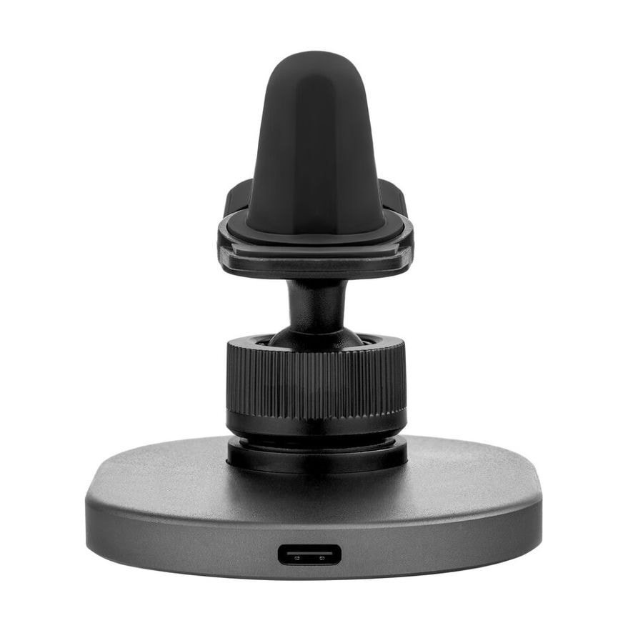 Автомобильный держатель с беспроводной зарядкой uBear Go-Power с MagSafe Черный