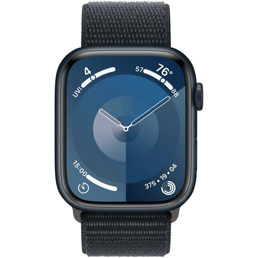 Умные часы Apple Watch Series 9 41mm Midnight Aluminum Case with Midnight Sport Loop