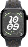Умные часы Apple Watch Series 10 42mm Jet Black Midnight Aluminum Case with Sky Nike Sport Band (S/M)