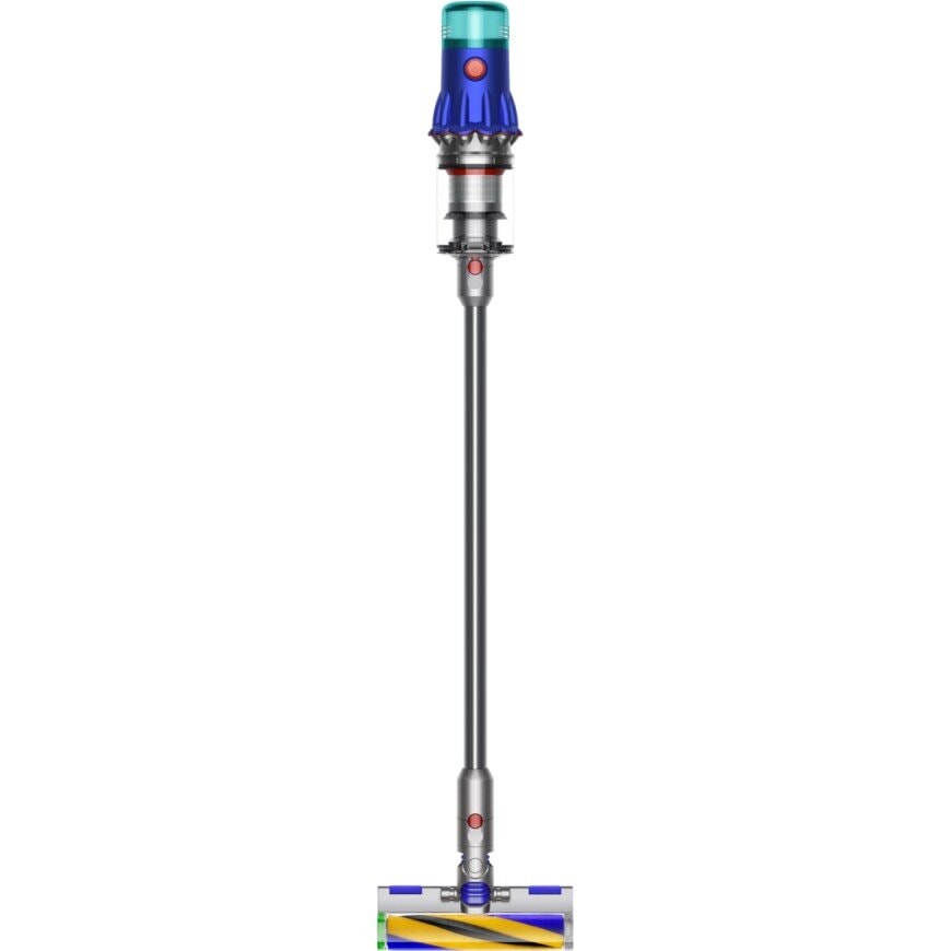 Вертикальный беспроводной пылесос Dyson V12 Detect Slim Fluffy (SV46) Blue/Nickel (Вилка CN)