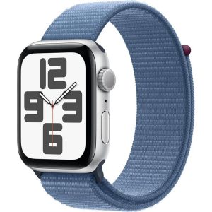 Умные часы Apple Watch SE 2023 40mm Silver Aluminum Case with Winter Blue Sport Loop