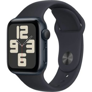 Умные часы Apple Watch SE 2023 44mm Midnight Aluminum Case with Midnight Sport Band (M/L)