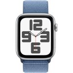 Умные часы Apple Watch SE 2023 44mm Silver Aluminum Case with Winter Blue Sport Loop