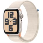 Умные часы Apple Watch SE 2023 44mm Starlight Aluminum Case with Starlight Sport Loop