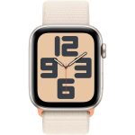 Умные часы Apple Watch SE 2023 44mm Starlight Aluminum Case with Starlight Sport Loop