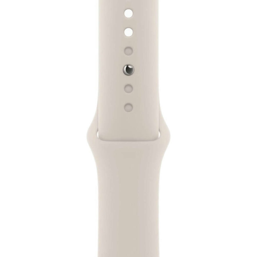 Умные часы Apple Watch Series 9 41mm Starlight Aluminum Case with Starlight Sport Band (M/L)