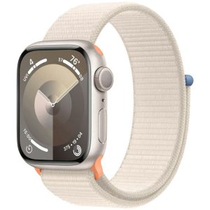 Умные часы Apple Watch Series 9 41mm Starlight Aluminum Case with Starlight Sport Loop