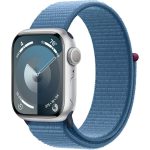 Умные часы Apple Watch Series 9 41mm Silver Aluminum Case with Blue Sport Loop
