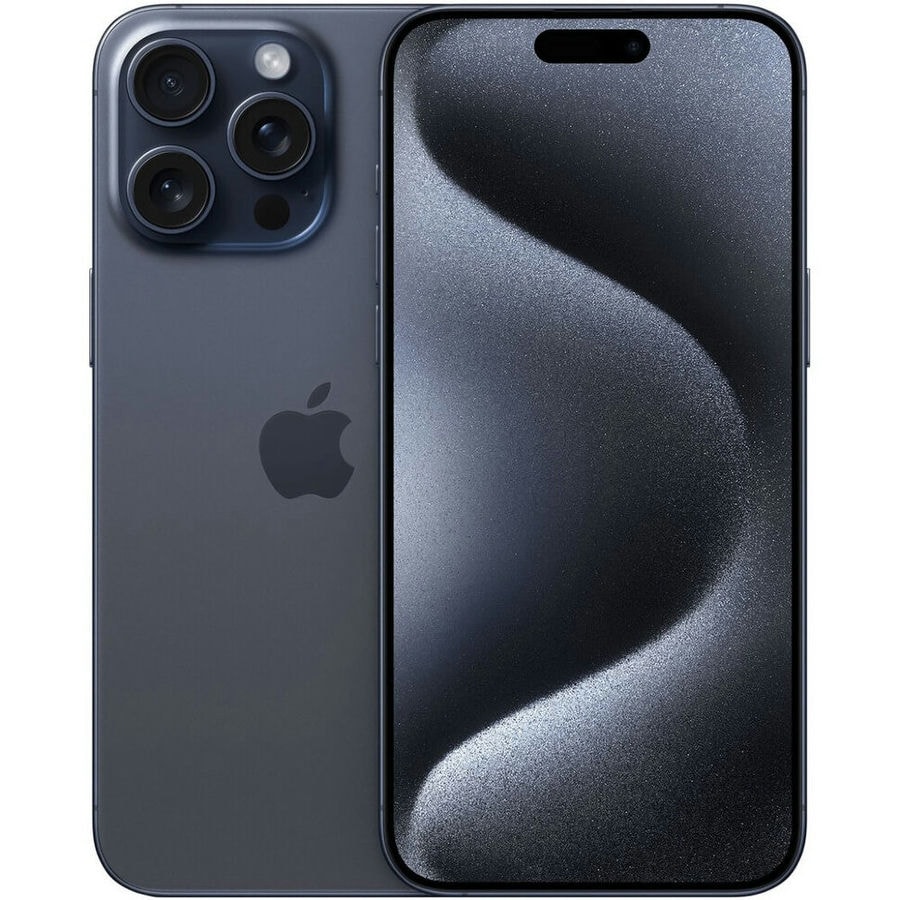 Смартфон Apple iPhone 15 Pro Max 256GB Синий титан (Blue Titanium)