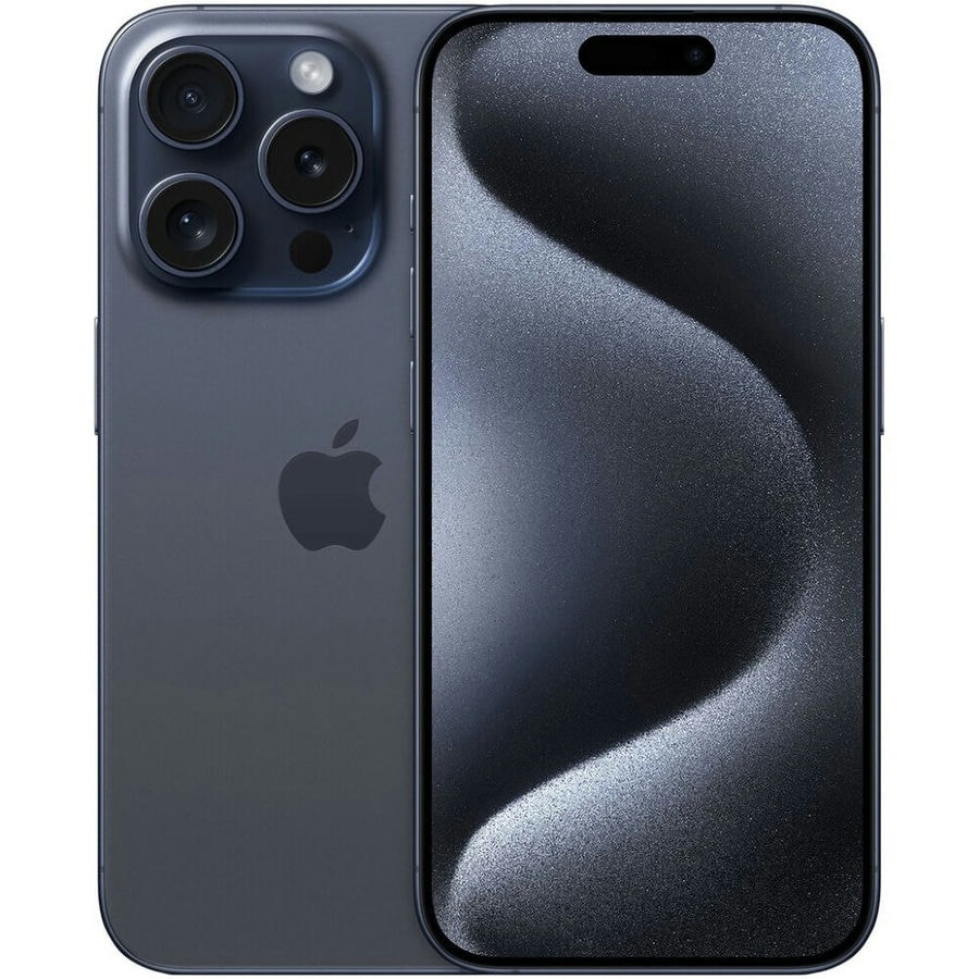Смартфон Apple iPhone 15 Pro 128GB Синий титан (Blue Titanium)