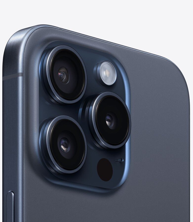Смартфон Apple iPhone 15 Pro 256GB Синий титан (Blue Titanium)